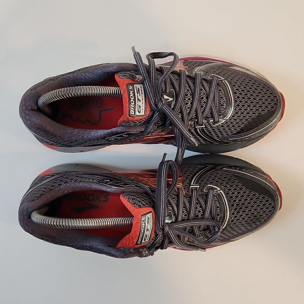 Brooks Adrenaline GTS 17 Running Shoes Anthracite/Fest Fuchsia Women's Sz 9 1/2 - Picture 6 of 16